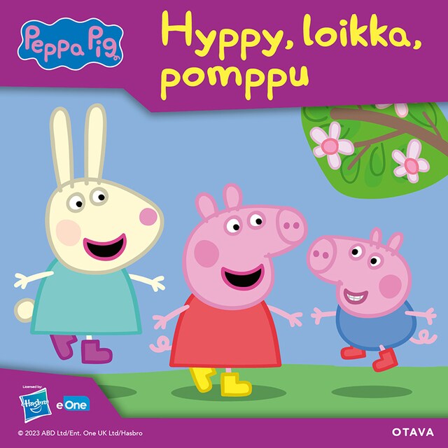 Book cover for Pipsa Possu - Hyppy, loikka, pomppu
