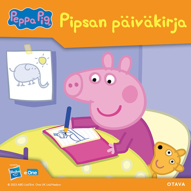 Book cover for Pipsa Possu - Pipsan päiväkirja