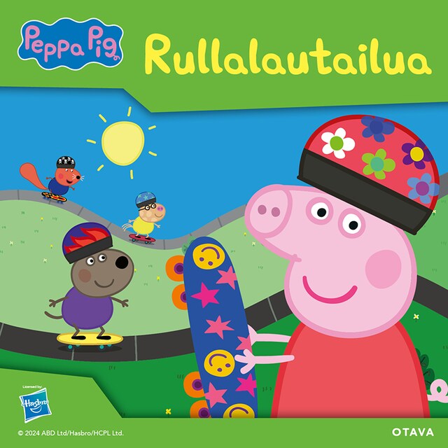 Book cover for Pipsa Possu - Rullalautailua