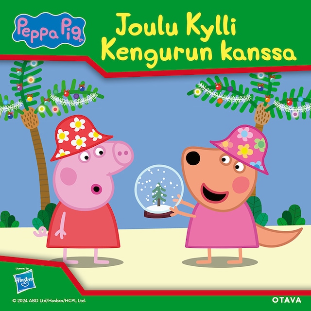 Book cover for Pipsa Possu - Joulu Kylli Kengurun kanssa