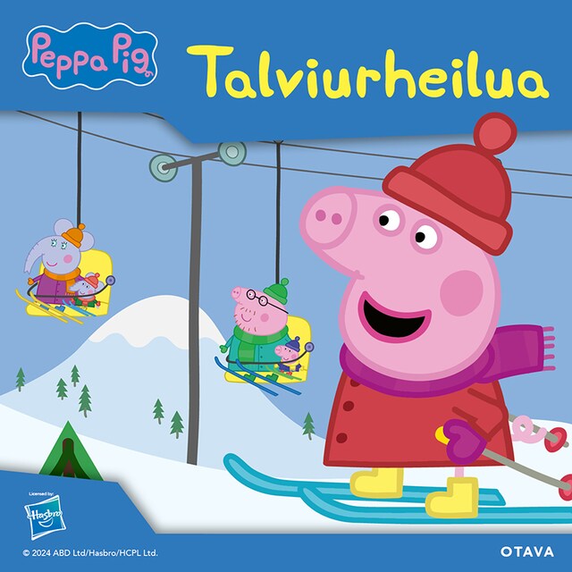 Book cover for Pipsa Possu - Talviurheilua
