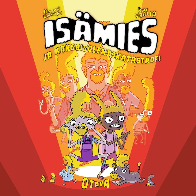 Book cover for Isämies ja kaksoisolentokatastrofi