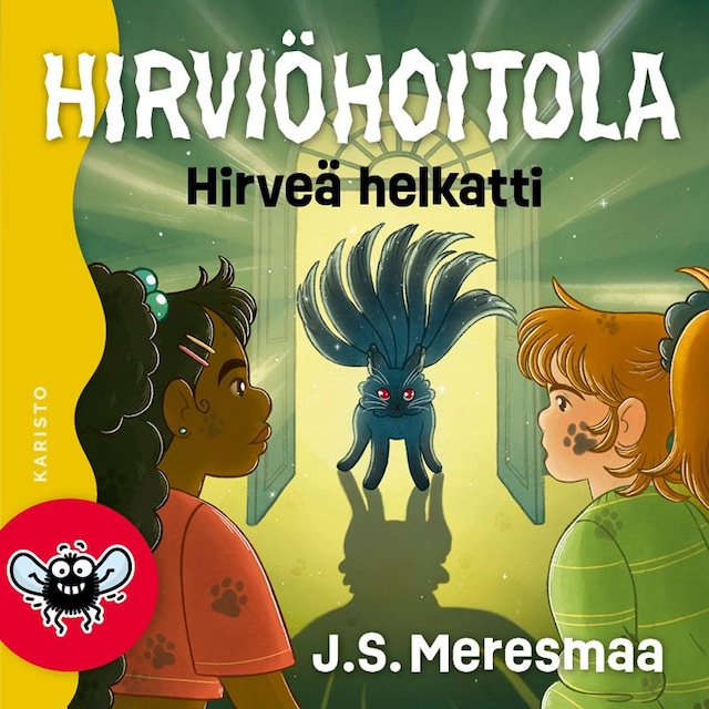Book cover for Hirviöhoitola - Hirveä helkatti