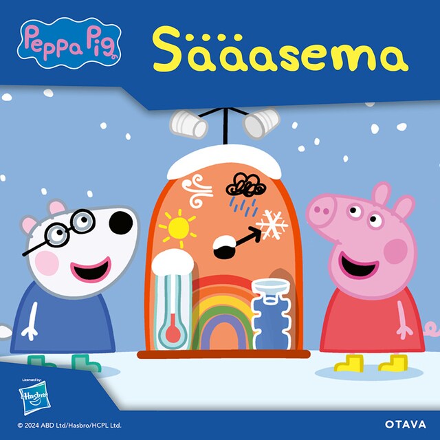 Book cover for Pipsa Possu - Sääasema