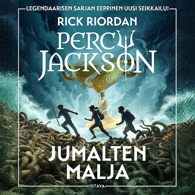 Buchcover für Percy Jackson - Jumalten malja