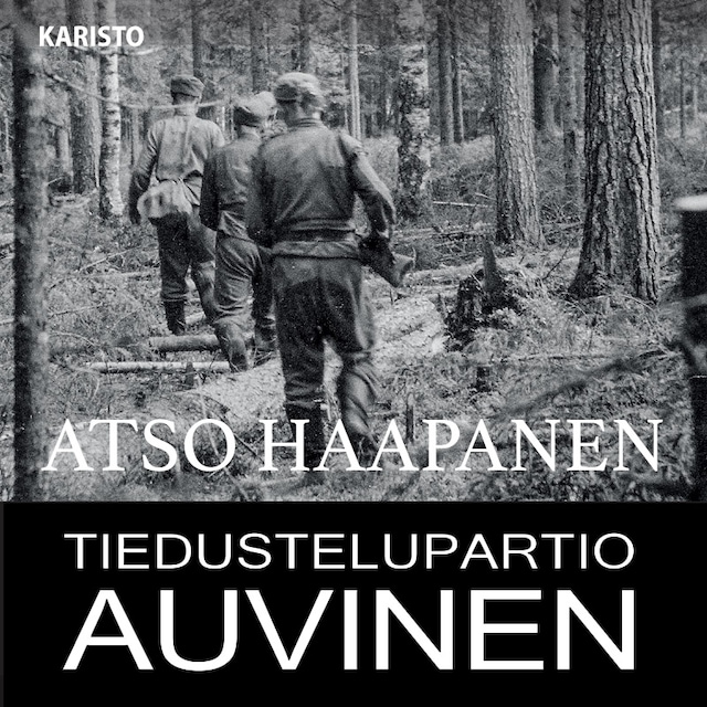 Book cover for Tiedustelupartio Auvinen