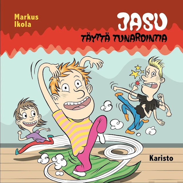 Okładka książki dla Jasu - Täyttä tunarointia