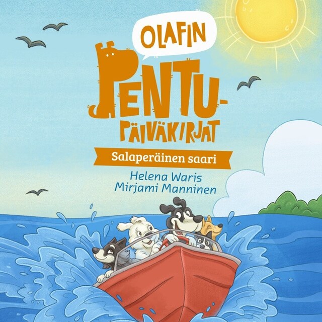 Buchcover für Olafin pentupäiväkirjat - Salaperäinen saari