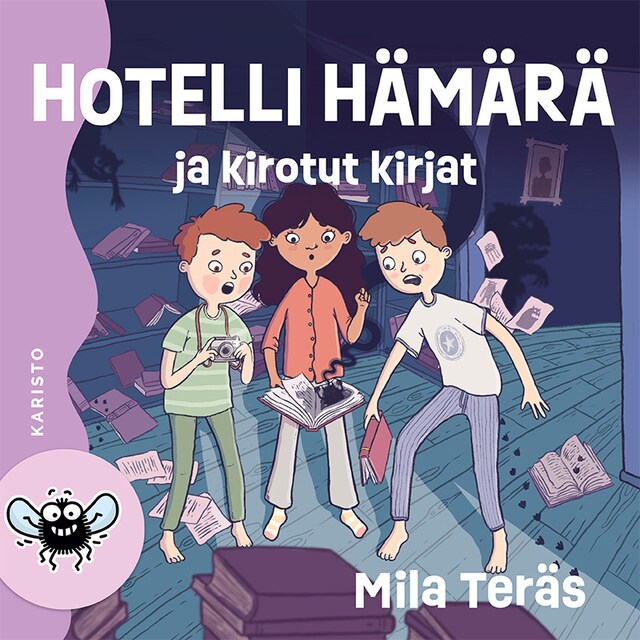 Book cover for Hotelli Hämärä ja kirotut kirjat