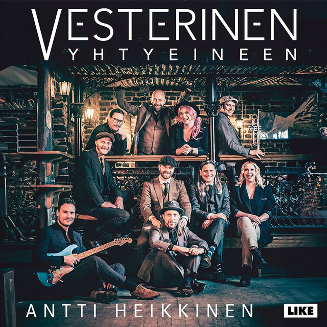 Book cover for Vesterinen yhtyeineen