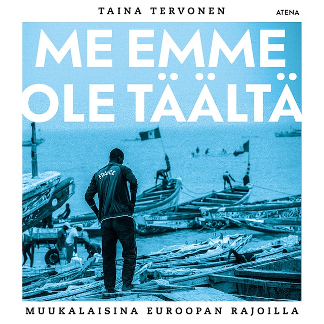 Book cover for Me emme ole täältä