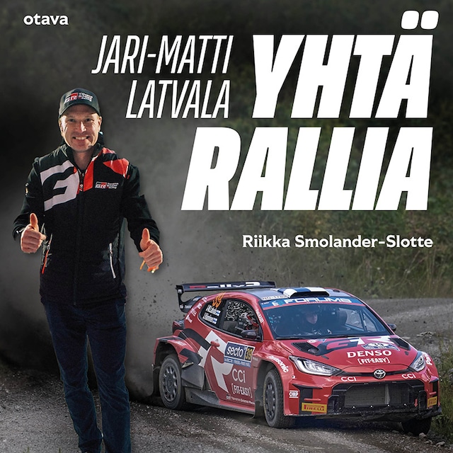 Book cover for Jari-Matti Latvala – yhtä rallia