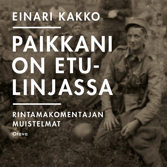Book cover for Paikkani on etulinjassa