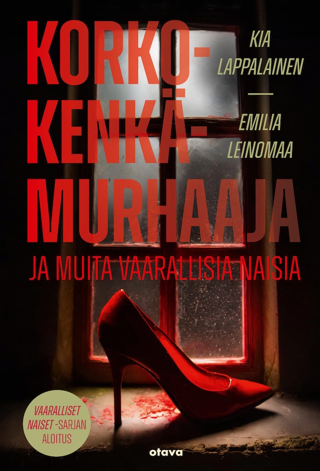 Buchcover für Korkokenkämurhaaja ja muita vaarallisia naisia