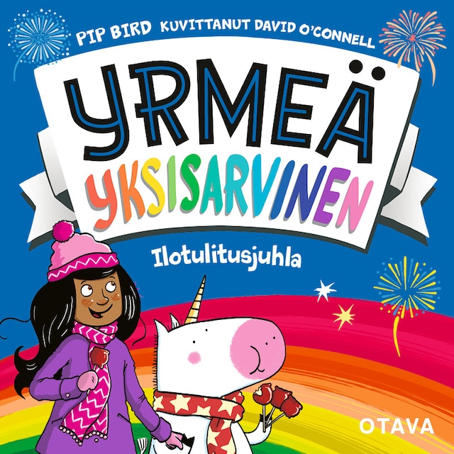 Boekomslag van Yrmeä yksisarvinen - Ilotulitusjuhla