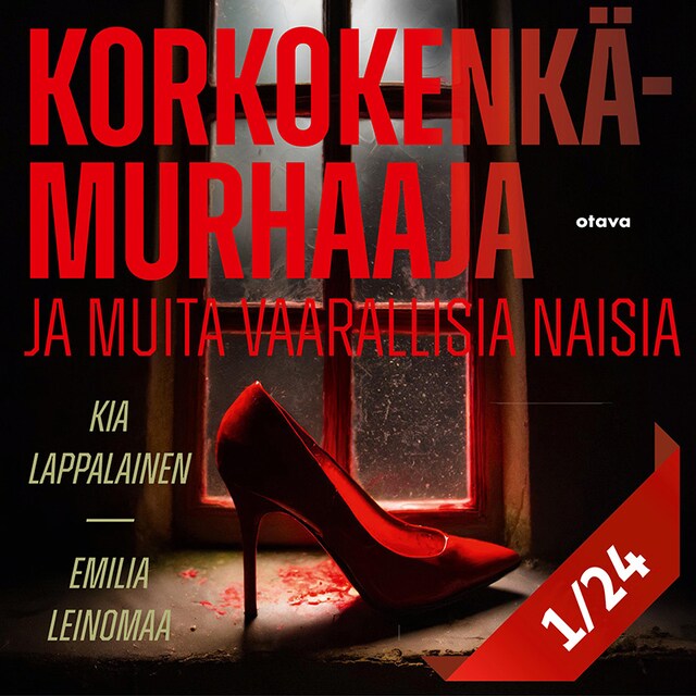 Okładka książki dla Korkokenkämurhaaja ja muita vaarallisia naisia 1