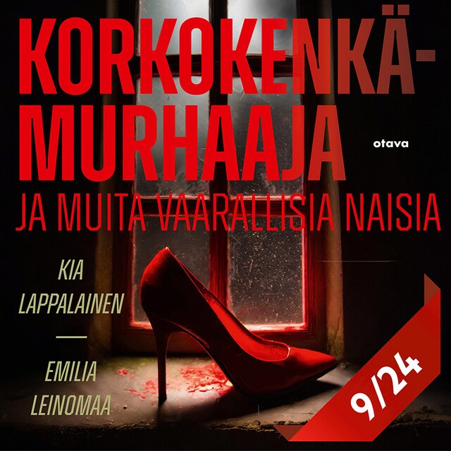 Book cover for Korkokenkämurhaaja ja muita vaarallisia naisia 9