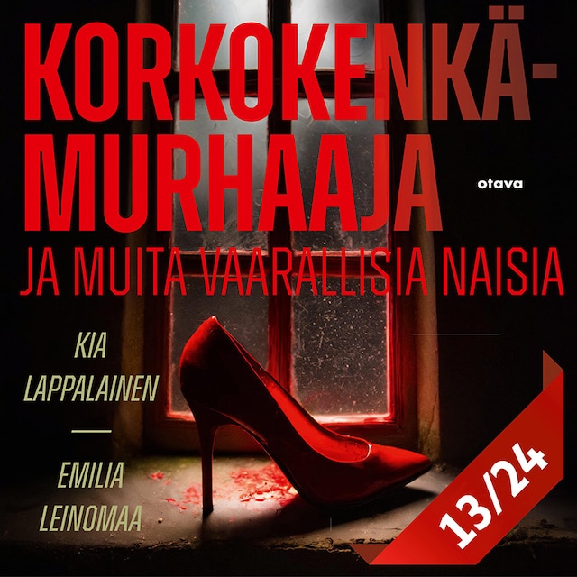 Buchcover für Korkokenkämurhaaja ja muita vaarallisia naisia 13