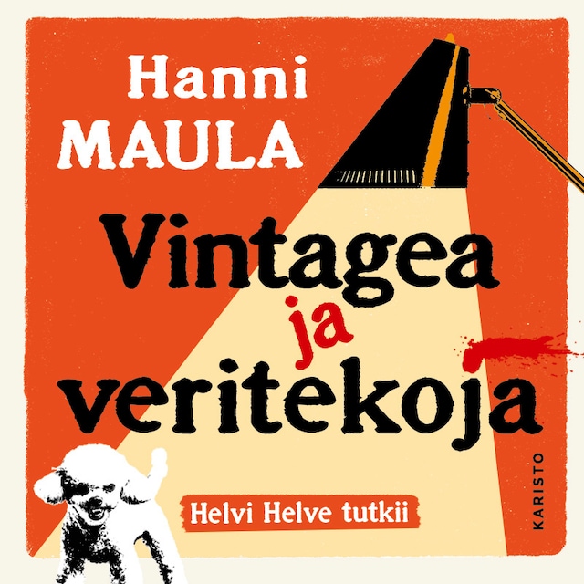 Kirjankansi teokselle Vintagea ja veritekoja