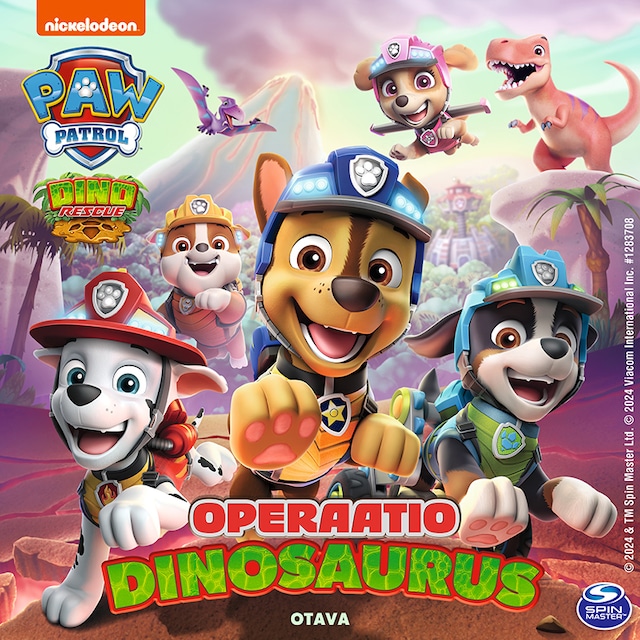 Portada de libro para Ryhmä Hau - Operaatio Dinosaurus