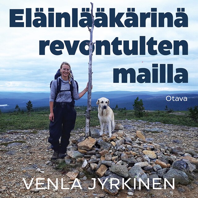 Buchcover für Eläinlääkärinä revontulten mailla