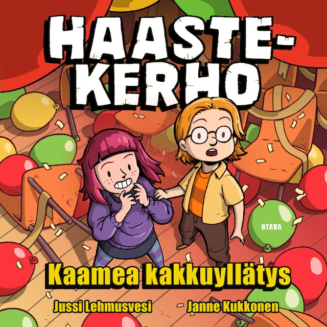 Portada de libro para Haastekerho – Kaamea kakkuyllätys