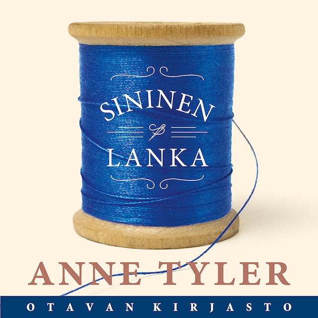 Book cover for Sininen lanka