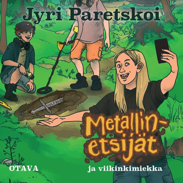 Book cover for Metallinetsijät ja viikinkimiekka