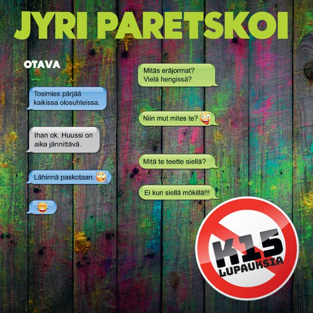 Book cover for K15 - Lupauksia