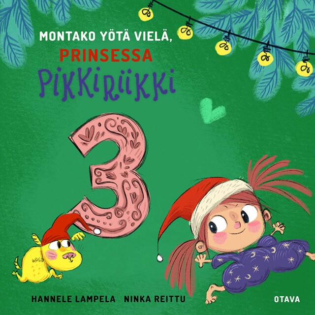 Book cover for Montako yötä vielä, Prinsessa Pikkiriikki 3