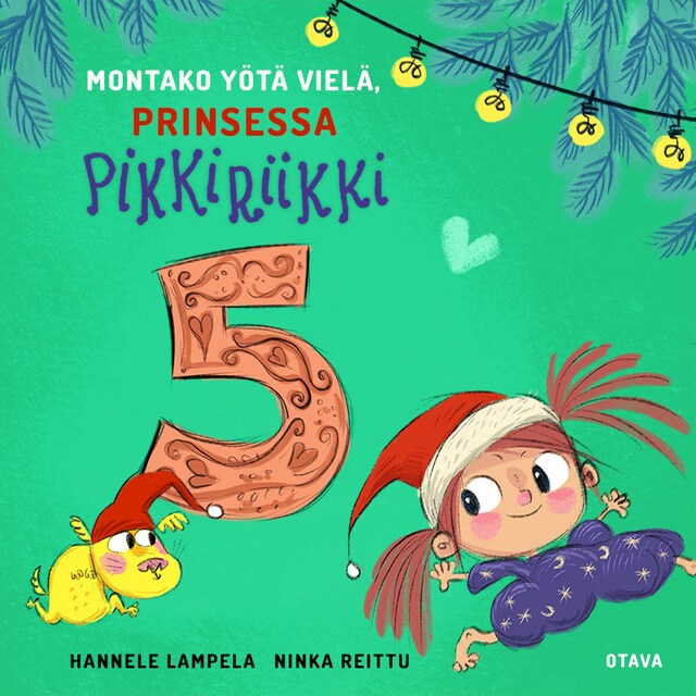 Book cover for Montako yötä vielä, Prinsessa Pikkiriikki 5