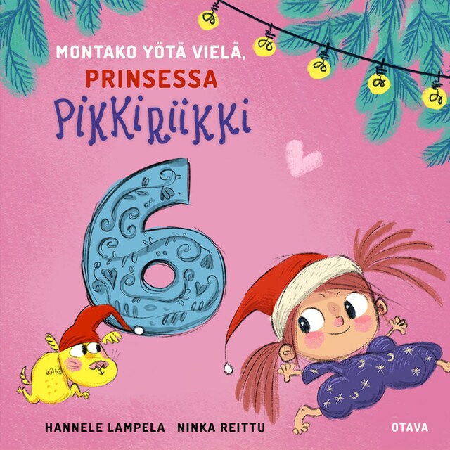 Book cover for Montako yötä vielä, Prinsessa Pikkiriikki 6