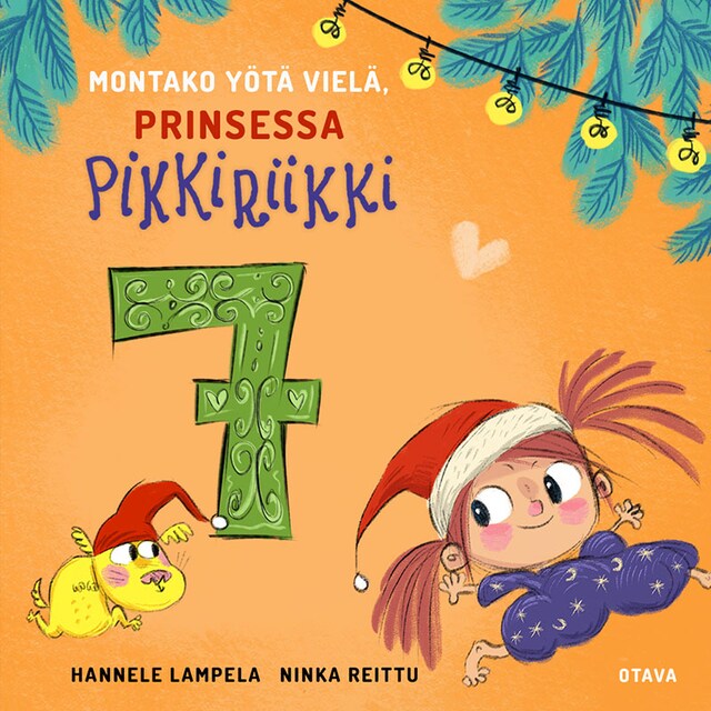 Book cover for Montako yötä vielä, Prinsessa Pikkiriikki 7