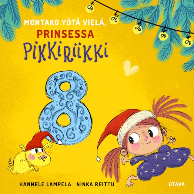 Boekomslag van Montako yötä vielä, Prinsessa Pikkiriikki 8