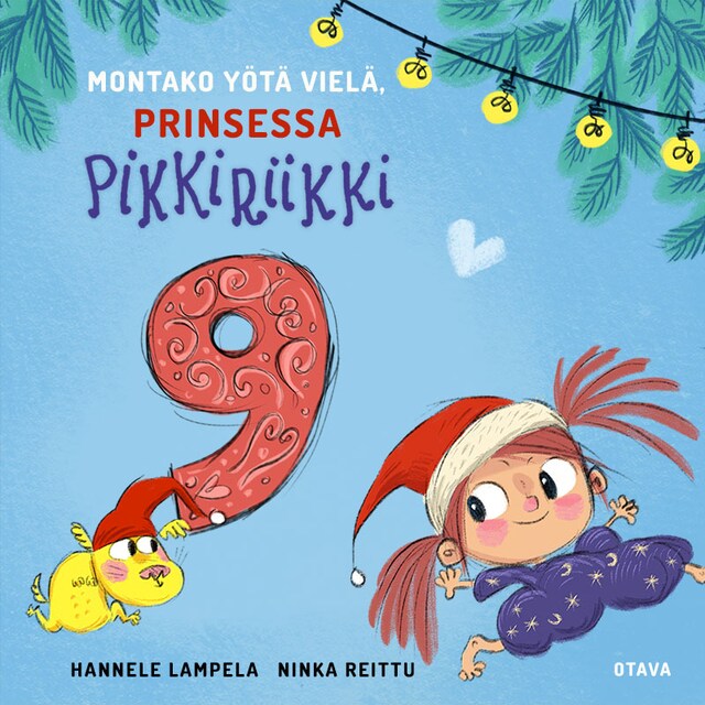 Book cover for Montako yötä vielä, Prinsessa Pikkiriikki 9