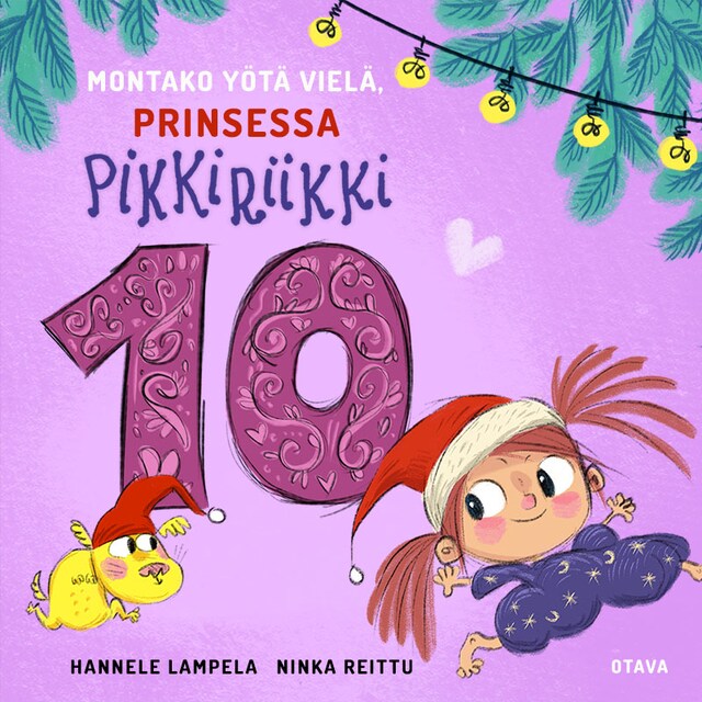 Book cover for Montako yötä vielä, Prinsessa Pikkiriikki 10