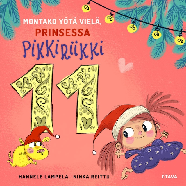 Book cover for Montako yötä vielä, Prinsessa Pikkiriikki 11