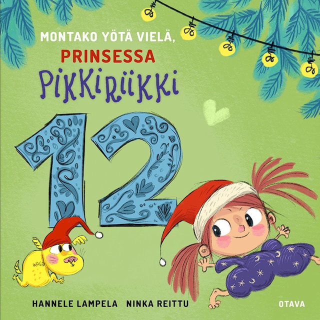 Book cover for Montako yötä vielä, Prinsessa Pikkiriikki 12