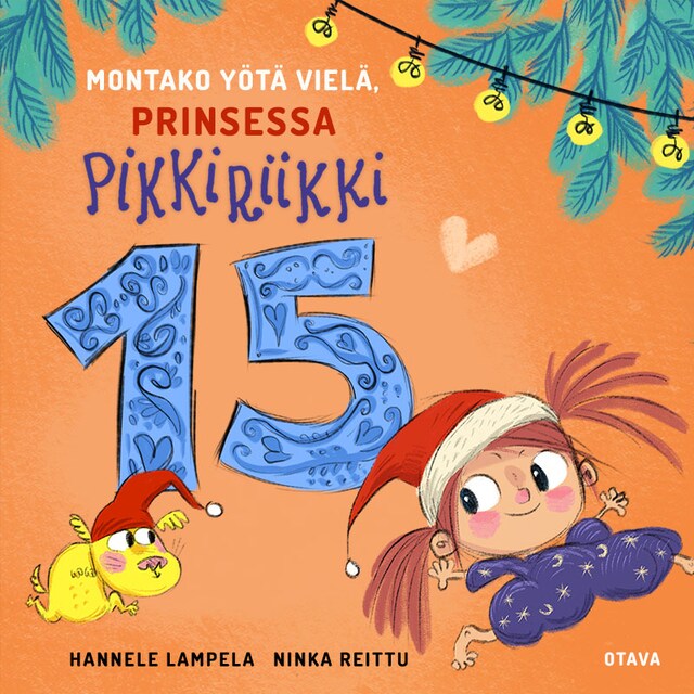 Book cover for Montako yötä vielä, Prinsessa Pikkiriikki 15