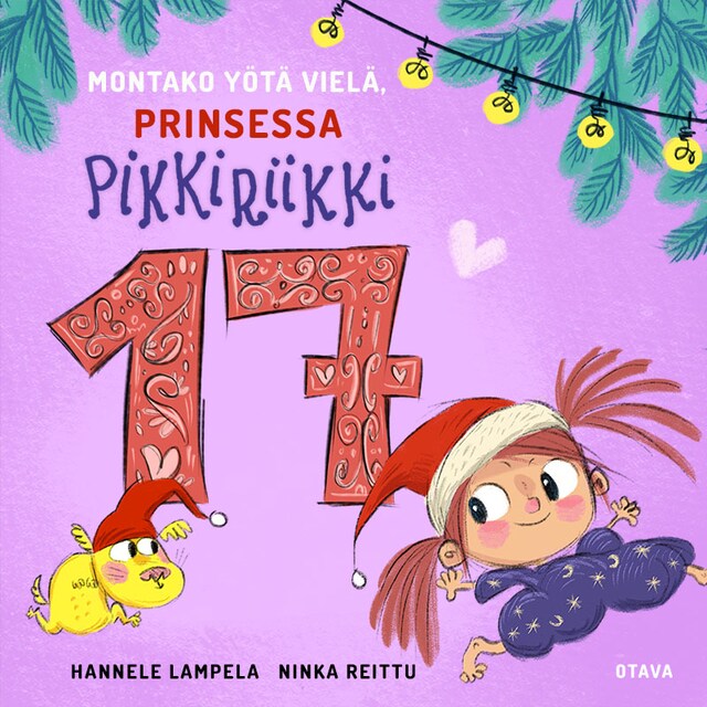 Book cover for Montako yötä vielä, Prinsessa Pikkiriikki 17