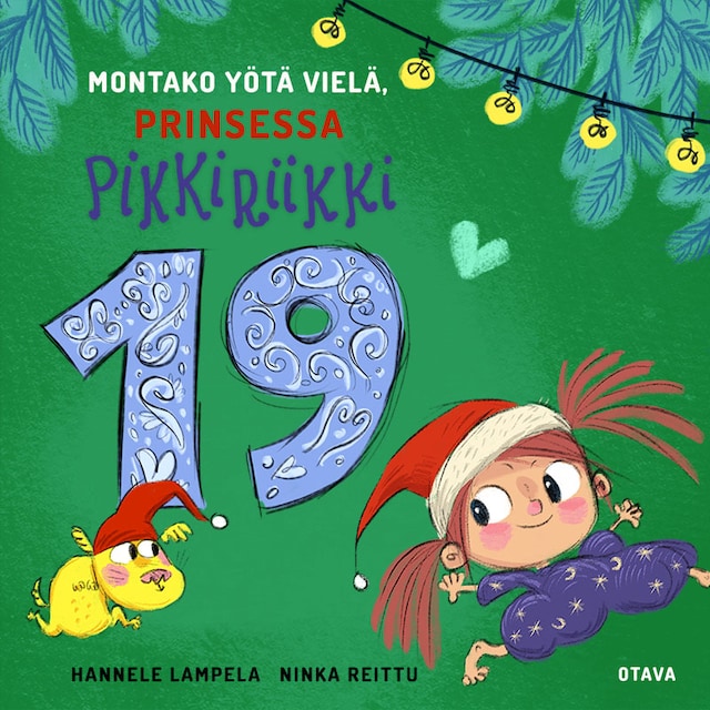 Book cover for Montako yötä vielä, Prinsessa Pikkiriikki 19