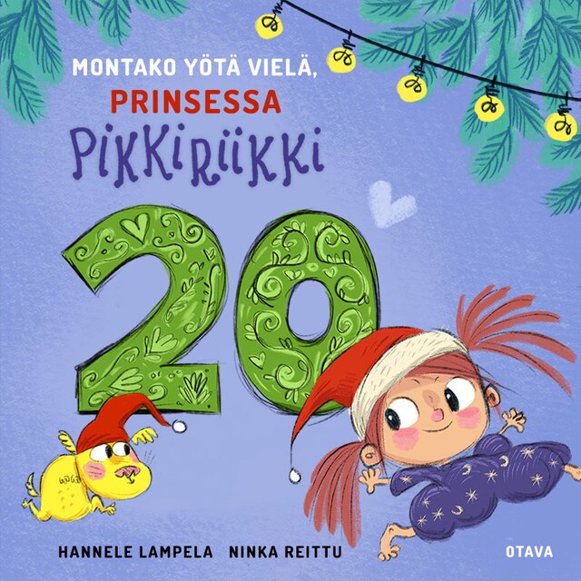 Book cover for Montako yötä vielä, Prinsessa Pikkiriikki 20