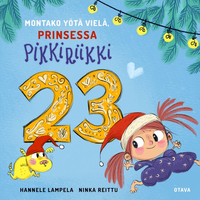 Book cover for Montako yötä vielä, Prinsessa Pikkiriikki 23