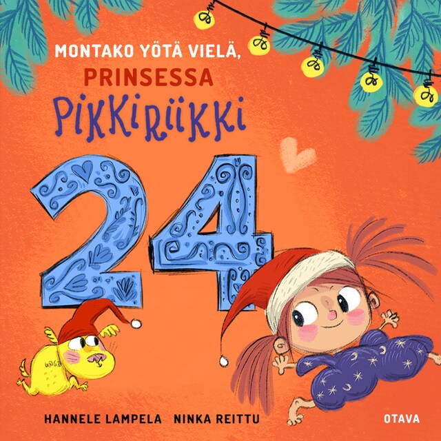 Book cover for Montako yötä vielä, Prinsessa Pikkiriikki 24