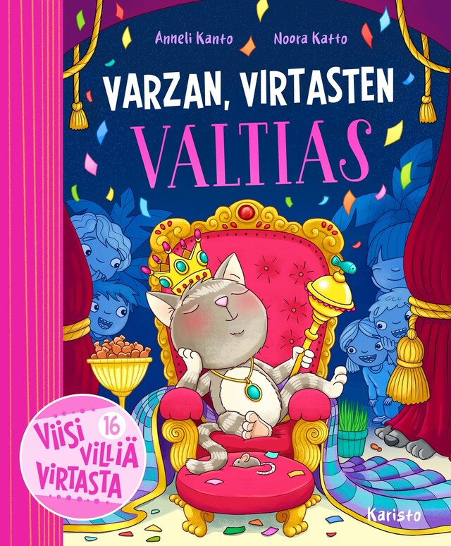 Buchcover für Varzan, Virtasten valtias