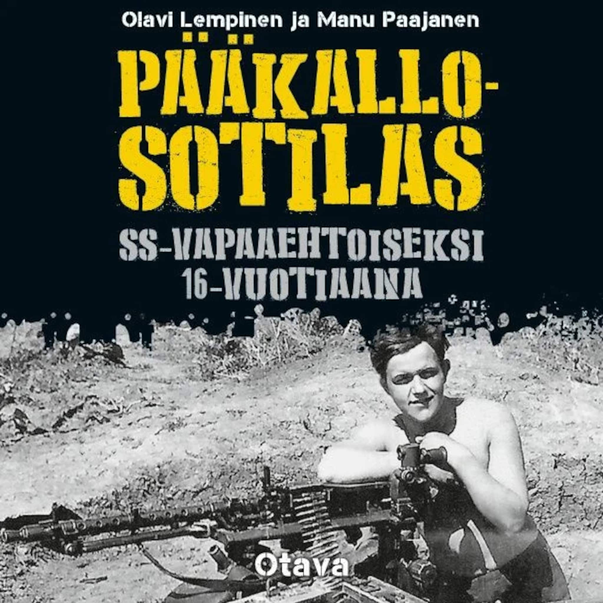 Äänikirjan Pääkallosotilas kansikuva