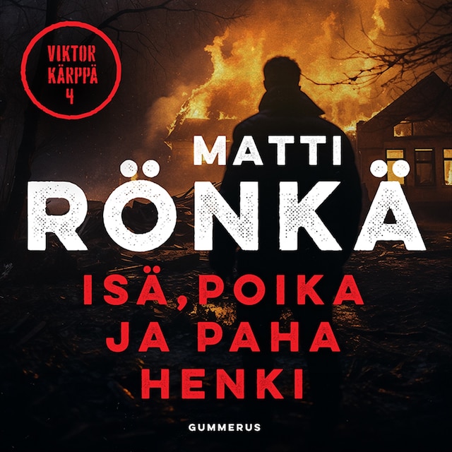 Book cover for Isä, poika ja paha henki