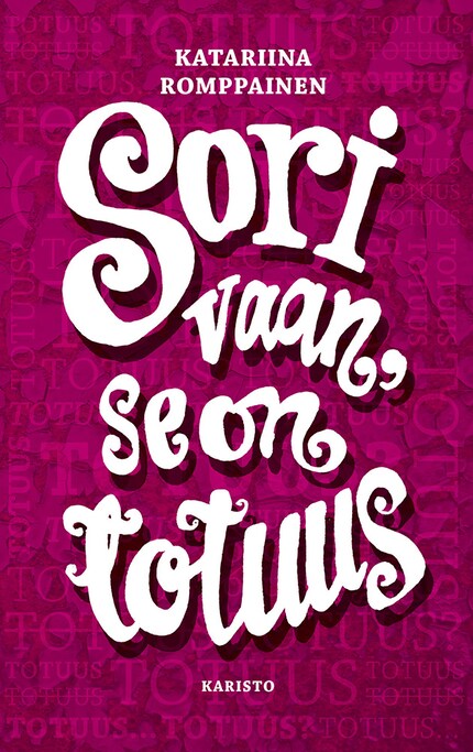 Sori vaan, se on totuus bookCoverFor
