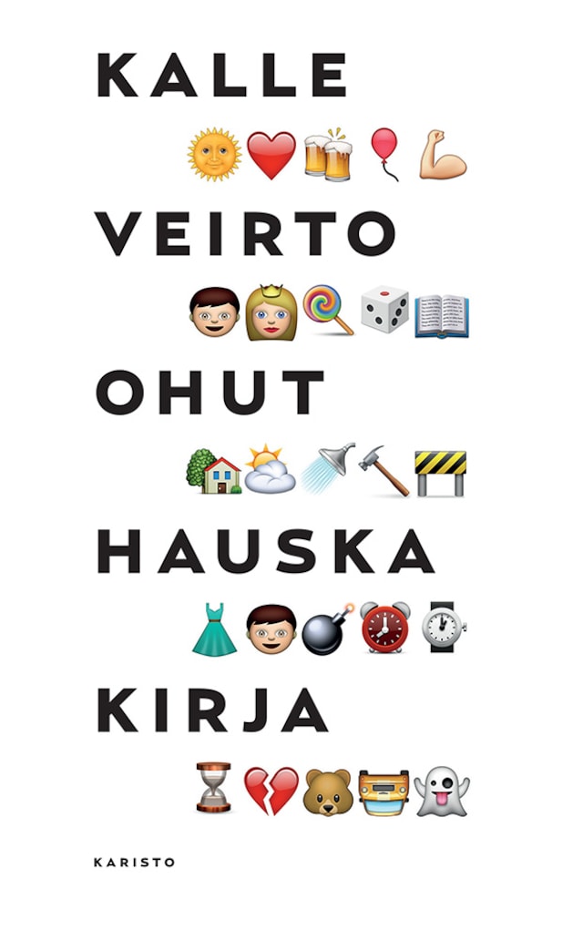 Book cover for Ohut, hauska kirja