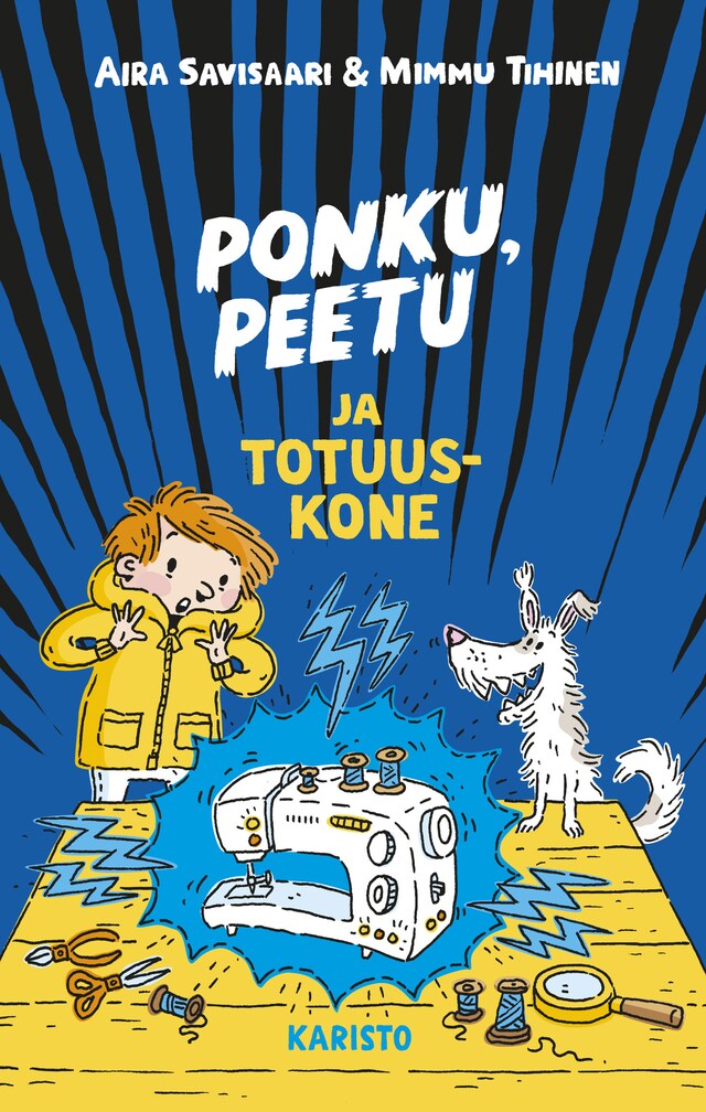 Book cover for Ponku, Peetu ja totuuskone